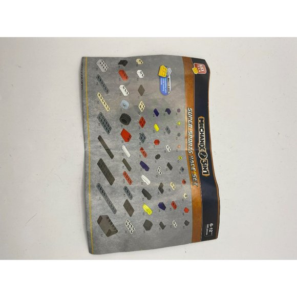 Mechanix 3in1 Super Sports Race Set Approx 165 Pieces Legos - Picture 2 of 2